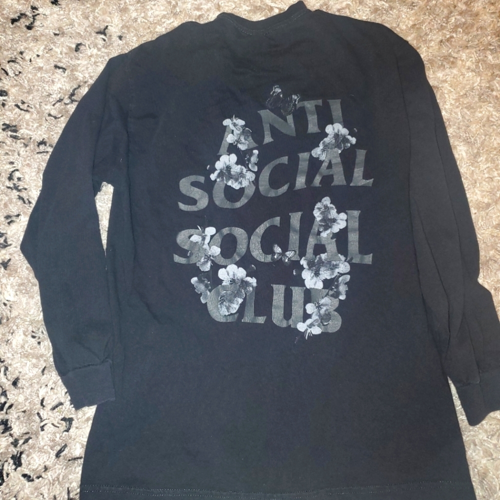 Anti social social club dramatic long sleeve